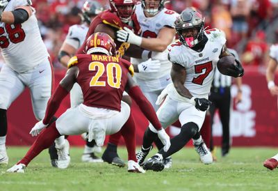 Stopping Buccaneers RB Bucky Irving is critical for Commanders