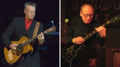 “In that last year of his life, I said to him one night, ‘Les, I don't know, but I swear, you're playing better than you were last year’”: Tommy Emmanuel recalls his final moments with guitar legend Les Paul