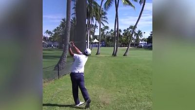 Golfer hits spectator with driver after launching it into crowd