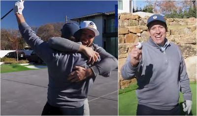 Watch Amateur Golfer Make Hole-In-One Over Bryson DeChambeau's House - And Pocket $100K