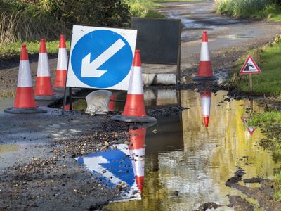 England's worst roads: where does your area sit on the list?