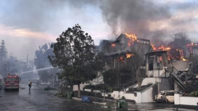 Los Angeles Officials Provide Wildfire Update With Mayor Karen Bass