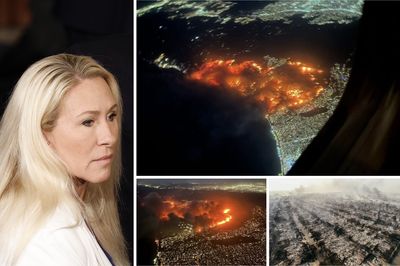 Marjorie Taylor Greene Says Devastating LA Wildfires Likely 'Started By Terrorists'