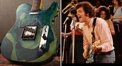 “Definitely one of the most unique pieces to come through our showroom”: It was left in a nightclub in '74, then “hidden in a closet for decades”, now Mike Bloomfield’s custom-painted 1966 Telecaster is up for sale