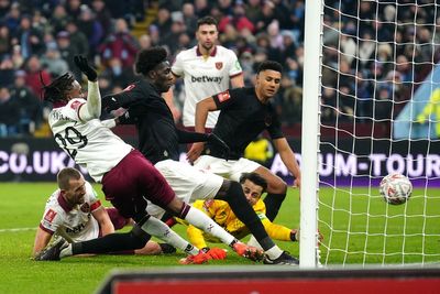 Graham Potter beaten on West Ham bow as Aston Villa fight back for FA Cup win