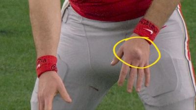 Cotton Bowl Broadcast Featured Close-Up of Ohio State QB Will Howard's Gnarly Hand