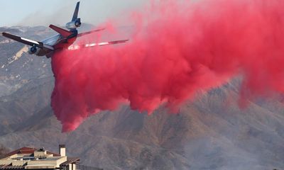 Governor doubles national guard in LA as firefighters arrive from Mexico and Canada – as it happened