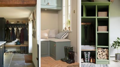 How to make a boot room area possible in any hallway, even when space is tight