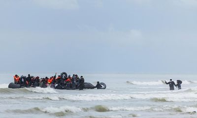 Protesters in Calais condemn UK policies to stop Channel crossings