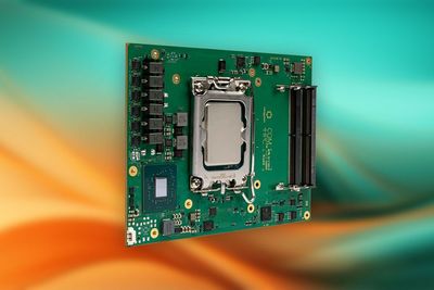 Intel Bartlett Lake CPUs power new 120 x 160mm COM-HPC modules from congatec — features up to 24 hybrid cores, 128GB of DDR5-4000 memory, and 32 EUs