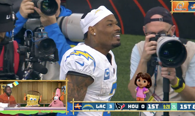 Dora the Explorer absolutely baked John Metchie III over fumble with a brutal joke set-up