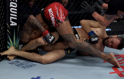 UFC Fight Night 249 video: Felipe Bunes’ relentless armbar taps Jose Johnson