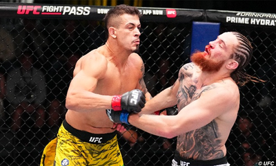 UFC Fight Night 249 video: Marco Tulio brutalizes bloody Ihor Potieria for first-round stoppage