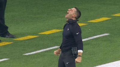 Texans' Special Teams Coach Was So Fired Up Over Huge Blocked Extra Point vs. Chargers