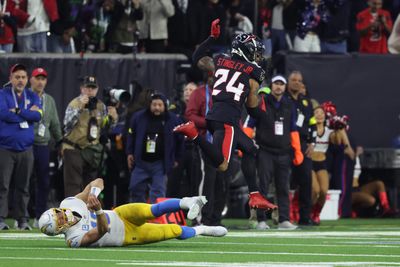 WATCH: Texans CB Derek Stingley picks off Justin Herbert…again