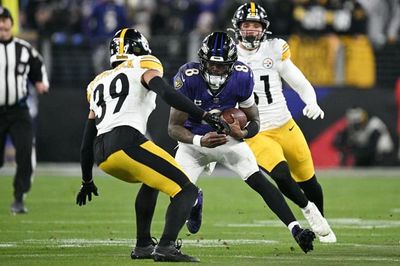 NFL Wild Card Fans Respond To Ravens Running Past, Over Steelers