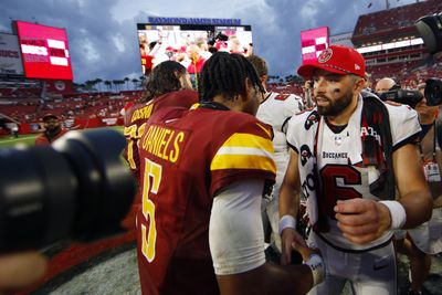 Prediction and betting odds for Commanders vs. Buccaneers in NFC wild-card game