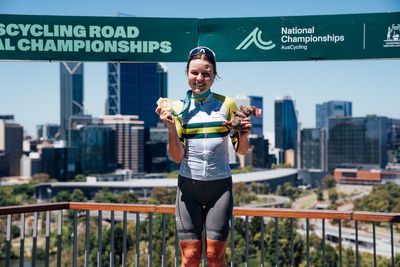 ‘They had every bit of faith in me’ - Perfect start for Lucinda Stewart as she launches into cycling career with Australian titles