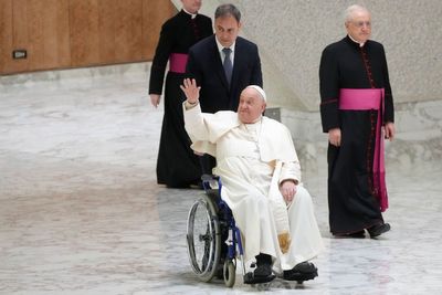 Pope Francis baptizes 21 babies in annual ceremony at the Sistine Chapel