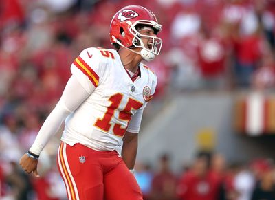 Chiefs QB Patrick Mahomes is on pace to achieve a new milestone this postseason
