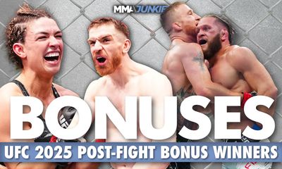 UFC bonus winners: 2025 complete list