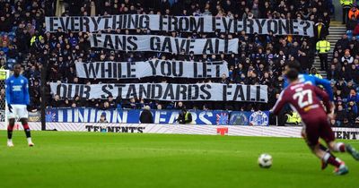 'Strange' Ibrox atmosphere as supporters argue over Rangers protests