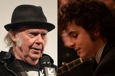 Neil Young delivers verdict on Bob Dylan biopic A Complete Unknown