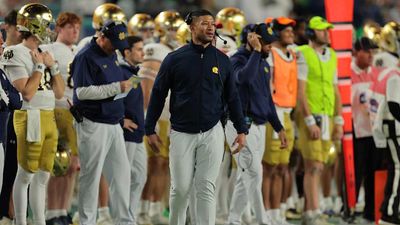 Bears Interested in Interviewing Notre Dame's Marcus Freeman for Head Coaching Job