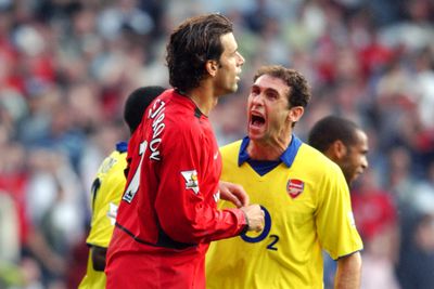 ‘When Ruud van Nistelrooy missed his late penalty, I showed how I felt. You can say it’s not sporting, but I didn’t hit anyone, unlike Cantona. I have no regrets about it’: Ex-Arsenal defender Martin Keown discusses infamous 2003 moment at Old Trafford