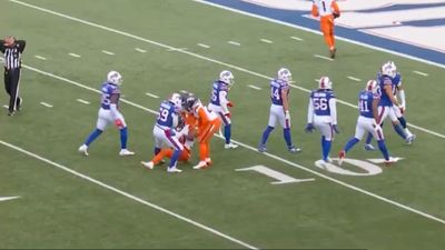 Bills’ Long Snapper Celebrates Mack Hollins’s Big Hit By Baiting Broncos Into Penalty