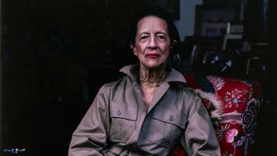 Diana Vreeland's iconic 'Garden in Hell' living room demonstrates the timeless power of decorating with red