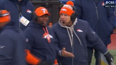 Sean Payton and Vance Joseph Had Heated Exchanged During Broncos' Playoff Loss to Bills