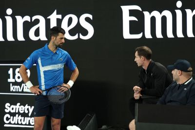 What are the ‘weird’ new coaching pods in use at the Australian Open?