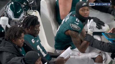 Internet Sleuths Already Found the Book A.J. Brown Was Reading on Eagles’ Bench