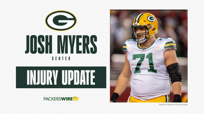 Packers C Josh Myers carted off with leg injury in fourth quarter vs. Eagles