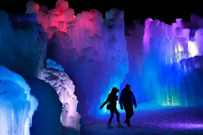 The ice castles dazzling residents across the US