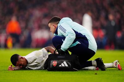 Gabriel Jesus injury: Arsenal striker set for knee scans as Mikel Arteta faces anxious wait