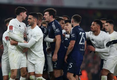 Footage reveals what Harry Maguire said to Kai Havertz to spark Arsenal vs Manchester United melee