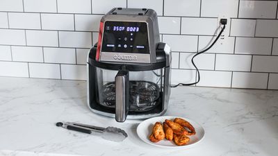 I tried this unique foldable air fryer, and it's a great space-saver