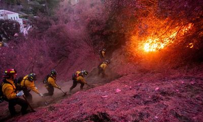 Biden urges Congress to ‘step up’ on California aid as LA warned of ‘explosive fire growth’ – as it happened