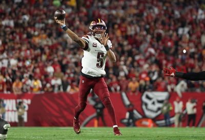 What did Bucs coach Todd Bowles say about Commanders QB Jayden Daniels?