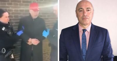 Former Labour minister arrested live on Facebook in vigilante paedophile sting