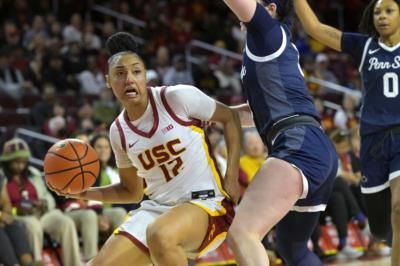 USC Women's Basketball Brings Joy Amidst Wildfire Challenges