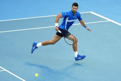 Djokovic Overcomes Basavareddy In Australian Open Opener