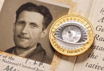 'Big Brother is watching you': Collector's coin marks George Orwell's death 75 years ago