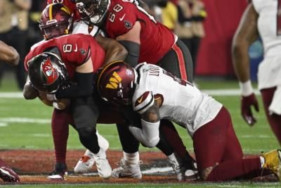 Bucs' Playoff Hopes Dashed By Commanders In Wild Finish