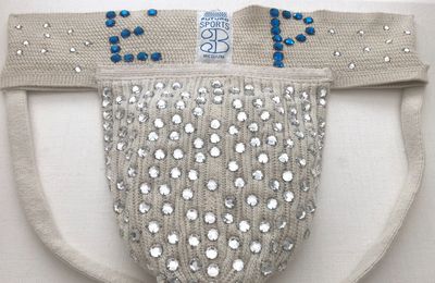 Elvis Presley's personalised jockstrap for sale