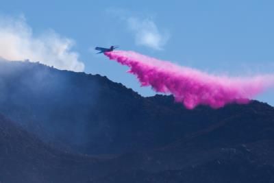 Aerial Firefighting Resources Grounded Due To High Winds In California