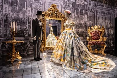 Dolce & Gabbana takes over Paris’ Grand Palais with an opulent celebration of craft and creativity