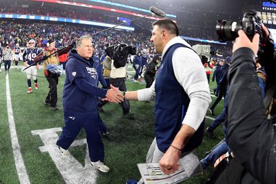 Bill Belichick reacts to Patriots hiring Mike Vrabel as head coach